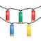 10ct. Multicolor Shotgun Shell Novelty Christmas String Lights